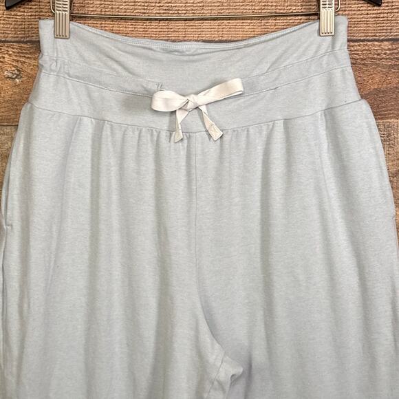 Gymshark Poise Hareem Jogger Sweatpants High Waist Washed Malibu Blue SZ Medium - Picture 2 of 13